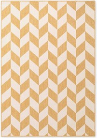 Tappeto da interno/esterno giallo ocra/color crema 160x230 cm Haringey Terrick – Ted Baker