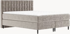 Letto boxspring in velluto fatto a mano Sorrento, H4