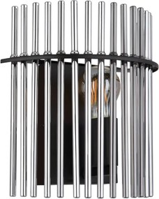 Globo 15698W - Applique GORLEY 1xE27/60W/230V nero