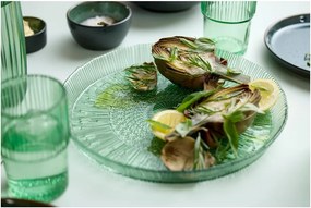 Piatto da portata in vetro verde ø 30 cm Kusintha - Bitz