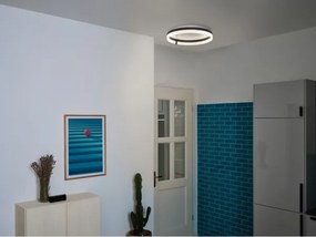 Osram - Plafoniera LED DECOR CIRCLE LED/32W/230V Ø 50 cm nero/bianco