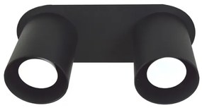 Plafoniera CREEP 2xGU10/25W/230V nera