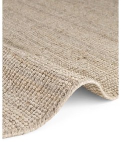 Tappeto rotondo color crema in iuta ø 160 cm Bouclé Jaipur – Hanse Home