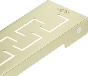 Mexen Flat M15 copertura per scarico lineare 100 cm, oro spazzolato - 1A24100