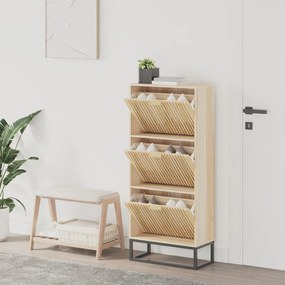 Scarpiera 52x25x120 Cm İn Legno Multistrato /