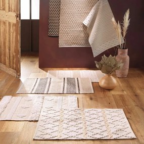 Tappeto lavabile crema 60x90 cm Silves - douceur d'intérieur