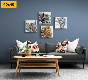 Set di quadri – Animali in splendida versione acquerello