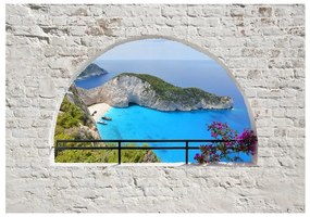 Fotomurale  Isola Zakynthos  Colore Verde, Dimensioni e Misure 200x140