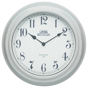 Orologio da parete grigio, ⌀ 25,5 cm Living Nostalgia - Kitchen Craft