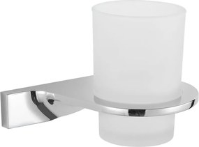 Mexen Rino bicchiere porta spazzolini, cromo - 7027038-00