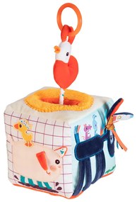 Lilliputiens - Cubo tessile per le attività - Fattoria