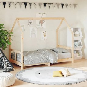 Giroletto per bambini 80x160 cm in legno massello di pino