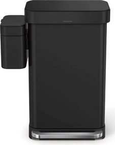Contenitore per rifiuti compostabili nero opaco 4 l - simplehuman