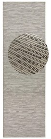Runner grigio , 80 x 150 cm Nature - BT Carpet