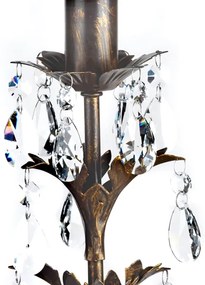 ONLI - Lampada da tavolo TERESA 1xE14/6W/230V bronzo