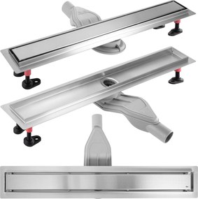 Scarico lineare REA Neox Superflow BRUSH NICKEL 50