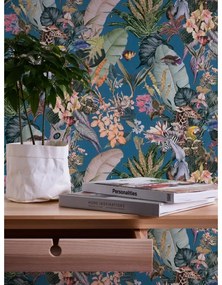 Carta da parati Parrot multicolore, 53 cm x 10.05 m