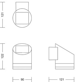 Philips - Applique a LED solare FYCE LED/1,5W/3,7V 1200 mAh IP44