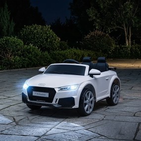 Macchina Elettrica per Bambini 12V con Licenza Audi TT Bianco...