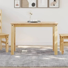 Tavolo Da Pranzo Panama 117x60x75 Cm Legno Massello Pino /