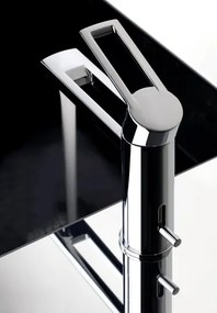 Miscelatore Monocomando Lavabo con piletta Cromo Trasparenze 34201 Gessi