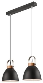 Lampadario a cavo DANIELLE 2xE27/60W/230V