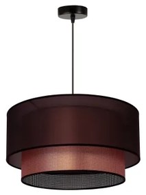 Duolla - Lampadario a sospensione con filo COPPER SHINY 1xE27/15W/230V diametro 45 cm marrone/rame