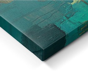 Quadro con elementi dipinti a mano 70x100 cm Vivian – Styler