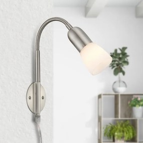 GLOBO 5453-1W - Flessibile piccola lampada 1xE14/40W/230V