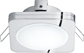 Eglo 95963- Faretto da incasso per il bagno LED PINEDA 1 LED/6W/230V IP44