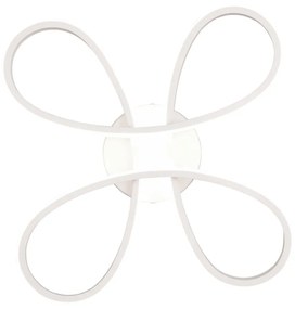 Plafoniera LED bianca 40x40 cm Fly - Trio