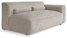 Divano componibile beige (con penisola a destra) Flex Felix – Miuform