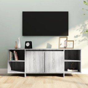 Mobile Porta Tv Grigio Sonoma 130x35x50 Cm İn Truciolato /