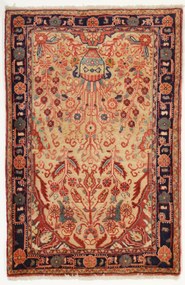Jozan Tappeto persiano 70 x 100 (Iran) Annodato A Mano