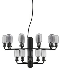 Amp Lampadario Piccolo Fumé/Nero - Normann Copenhagen