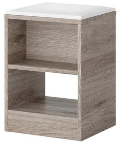 Base per mobile bagno PELIPAL 1 anta P 33 x L 35.2 x H 48 cm marrone