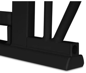 Lionelo - Cancello sicurezza TRUUS SLIM nero/marrone