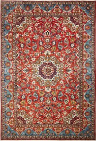 Najafabad Tappeto persiano 260x380 Rosso (Iran) Annodato A Mano