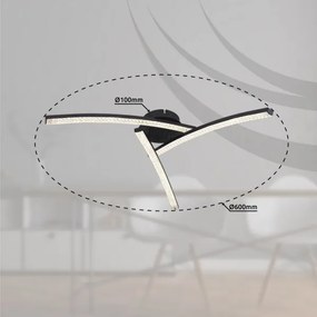 Globo 67169-18 - Lampadario LED a plafone JULES LED/18W/230V 2700/4000/6000K