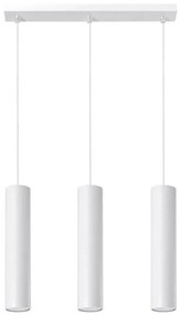 Sollux SL.0325 - Lampadario a sospensione con filo LAGOS 3 3xGU10/10W/230V bianco