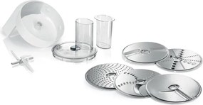 Bosch MUZ5VL1 Robot da cucina Accessorio tritatutto, Acciaio inox, Bianco e Grigio