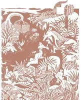 Isidore Leroy Carta da parati panoramica Eternelles Terracotta - B 4/5/6