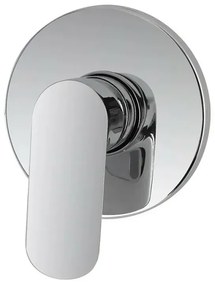 Set miscelatori lavabo bidet e doccia in ottone cromato con piletta Kreo