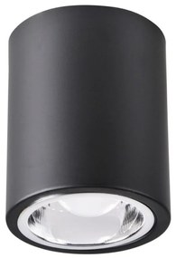 Faretto LED RGBW dimmerabile JUPITER 1xE27/6,5W/230V Ø 9,8 cm nero