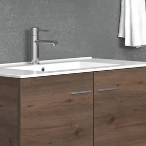 Mobile bagno sospeso da 90cm con 2 ante BT-90 - KAMALU