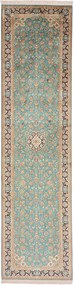 Cashmere Silk Tappeto 310x80 (Indian) Annodato A Mano
