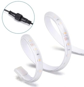 Aigostar - Striscia solare LED dimmerabile 10W 3,2V 10m 2700K IP65 + DO