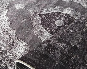 Tappeto grigio con fantasia in stile orientale Larghezza: 120 cm | Lunghezza: 170 cm
