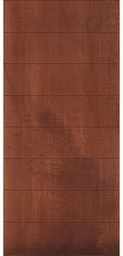 Pannello per porta blindata verniciato noce L 90.7 x H 210 cm, Sp 7 mm