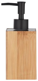 WENKO 23984100 - Dispenser per sapone PADUA 210 ml marrone/nero